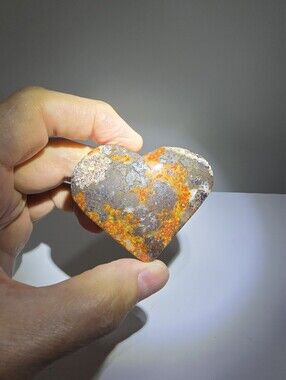 Ocean Jasper Crystal Heart #E